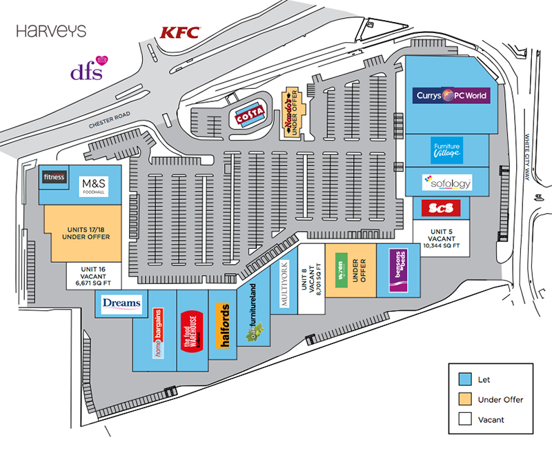 Letting enquiries white city retail park